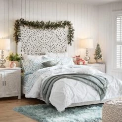 Home Decorators Collection Emma 3-Piece Bright White Ruffle Ogee Full/Queen Comforter Set -Home Decorators Soldes home decorators collection bedding sets sur95cs3pc fqn 1d 1000