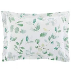 Home Decorators Collection Viola 3-Piece Green and White Watercolor Botanical Cotton Full/Queen Comforter Set -Home Decorators Soldes home decorators collection bedding sets ysh20 cys 102 40 1000