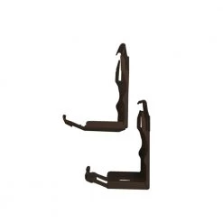 Home Decorators Collection 2.5 in. Cordless Faux Wood Side Mounting Brackets Set in Espresso -Home Decorators Soldes home decorators collection blinds parts 10793478577507 4f 1000