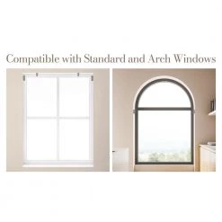 Home Decorators Collection 2.5 in. Cordless Faux Wood Side Mounting Brackets Set in Gray -Home Decorators Soldes home decorators collection blinds parts 10793478577514 1f 1000