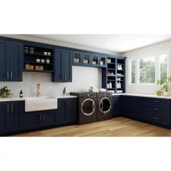 Home Decorators Collection Blue Painted Shaker Stock Assembled Plywood Kitchen Cabinet Touch Up Kit 4 in. x 6 in. x .75 in. -Home Decorators Soldes home decorators collection cabinet mounts installation accessories tuk mb 1f 1000