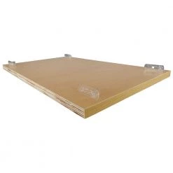 Home Decorators Collection 20.25x0.75x19 in. Shelf Kit for 12x21 in. Vanity Cabinet in Light Wood Grain