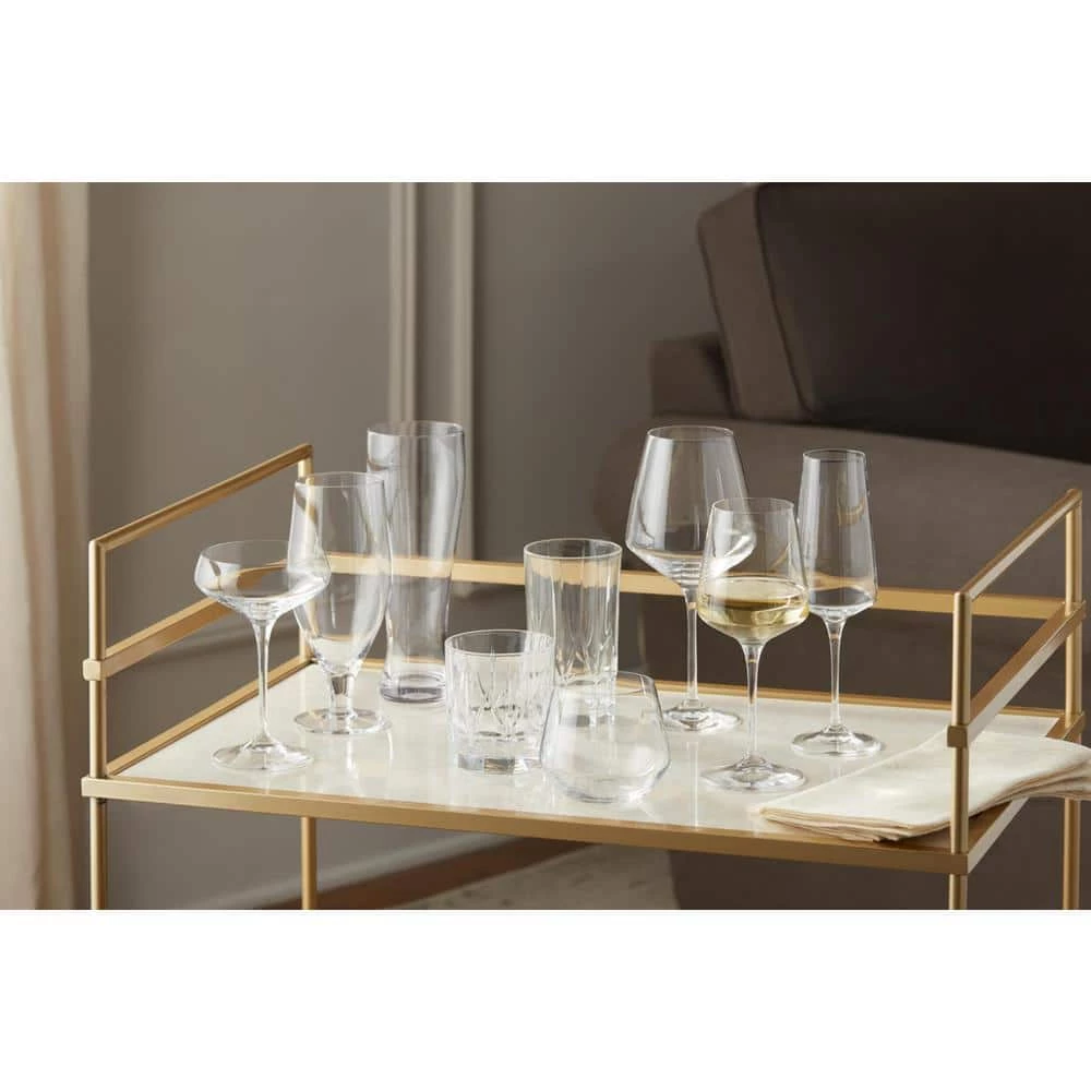 Home Decorators Collection Genoa Lead-Free Crystal 26.5 fl. oz. Red Wine, 15.5 fl. oz. White Wine and 12 fl. oz. Champagne Glasses (Set of 12) 7 Home Decorators Collection Genoa Lead-Free Crystal 26.5 fl. oz. Red Wine, 15.5 fl. oz. White Wine and 12 fl. oz. Champagne Glasses (Set of 12) - Image 5