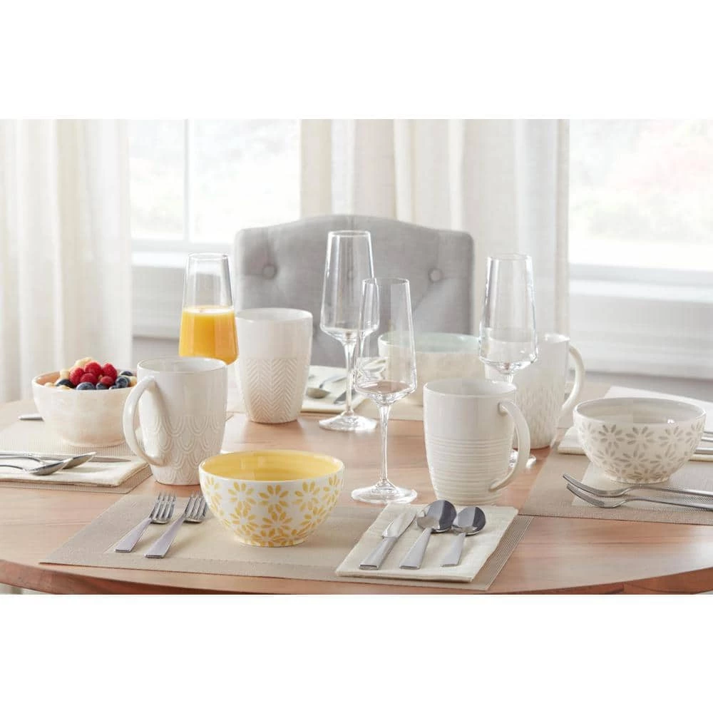 Home Decorators Collection Genoa Lead-Free Crystal 26.5 fl. oz. Red Wine, 15.5 fl. oz. White Wine and 12 fl. oz. Champagne Glasses (Set of 12) 11 Home Decorators Collection Genoa Lead-Free Crystal 26.5 fl. oz. Red Wine, 15.5 fl. oz. White Wine and 12 fl. oz. Champagne Glasses (Set of 12) - Image 9