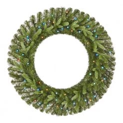 Home Decorators Collection 30 in Prelit Twinkly Swiss Mountain Wreath