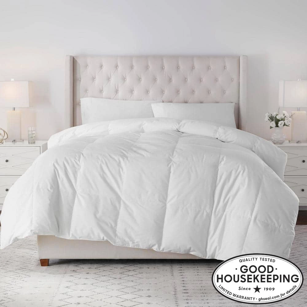 Home Decorators Collection Light Weight White King Down Comforter 9 Home Decorators Collection Light Weight White King Down Comforter - Image 7