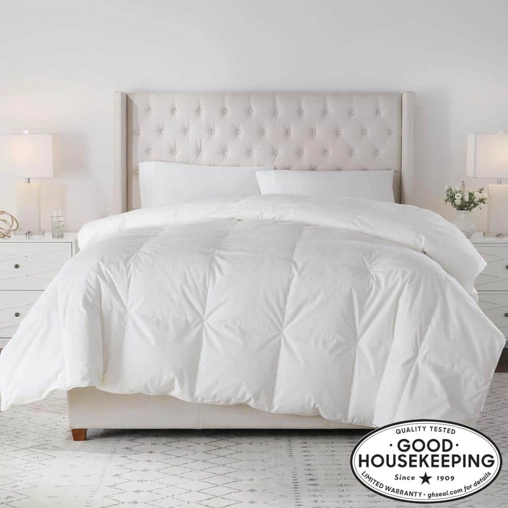 Home Decorators Collection Medium Weight White King Down Comforter 12 Home Decorators Collection Medium Weight White King Down Comforter - Image 10