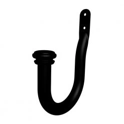 Home Decorators Collection Mix and Match 1 in. Curtain Holdback in Matte Black (2-Pack)