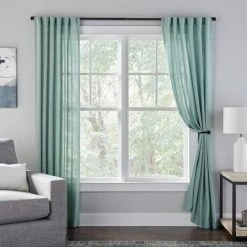 Home Decorators Collection Mix and Match 1 in. Curtain Holdback in Matte Black (2-Pack) -Home Decorators Soldes home decorators collection curtain holdbacks u bkfohj07hb a0 1000