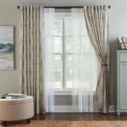 Home Decorators Collection Mix and Match 1 in. Curtain Holdback in Oil Rubbed Bronze (2-Pack) -Home Decorators Soldes home decorators collection curtain holdbacks u orbfohj07hb 40 1000