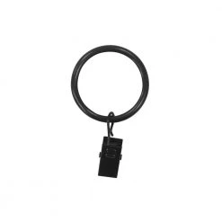 Home Decorators Collection 1-1/4 in. Clip Rings in Matte Black -Home Decorators Soldes home decorators collection curtain rings clips umb888002 c3 1000