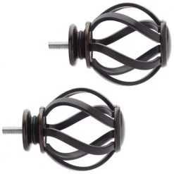 Home Decorators Collection Mix and Match Swirl Cage 1 in. Curtain Rod Finial in Oil-Rubbed Bronze (2-Pack) 11 Home Decorators Collection Mix and Match Swirl Cage 1 in. Curtain Rod Finial in Oil-Rubbed Bronze (2-Pack) -Home Decorators Soldes home decorators collection curtain rod finials 1904s03orb a0 1000