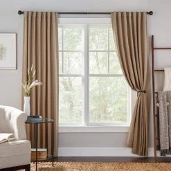 Home Decorators Collection Mix and Match Ball 1 in. Curtain Rod Finial in Matte Black (2-Pack) -Home Decorators Soldes home decorators collection curtain rod finials ambfpbm02 40 1000