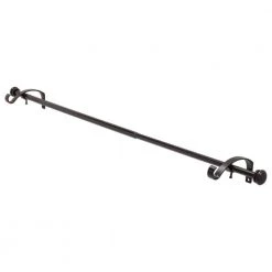 Home Decorators Collection 28 in. - 50 in. Telescoping 3/4 in. Double Rod Conversion Kit in Oil Rubbed Bronze -Home Decorators Soldes home decorators collection double curtain rods u orb50fohj07 4f 1000