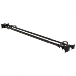 Home Decorators Collection 36 in. - 72 in. Telescoping 3/4 in. and 1 in. Double Curtain Rod Kit in Oil Rubbed Bronze with Flat Square Finials -Home Decorators Soldes home decorators collection double curtain rods u orb72fjka04 1f 1000