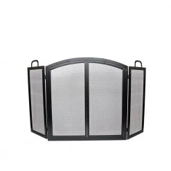 Home Decorators Collection Radclife Manor 3-Panel 55 in. Fireplace Screen