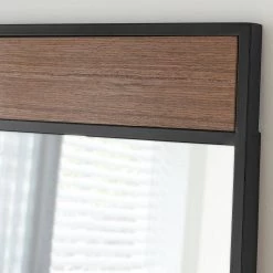 Home Decorators Collection Oversized Metal & Wood Frame Modern Floor Mirror (70 in. H x 30 in. W) -Home Decorators Soldes home decorators collection floor mirrors 16mjkc2124 777 1d 1000