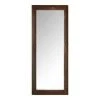 Home Decorators Collection Oversized Dark Stain Wood Frame Classic Floor Mirror (76 in. H x 31 in. W) -Home Decorators Soldes home decorators collection floor mirrors 17mj2065 ds 64 1000