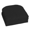 Home Decorators Collection 18 x 18 Sunbrella Canvas Black Outdoor Chair Cushion (2-Pack) -Home Decorators Soldes home decorators collection lounge chair cushions ah1n366b d9d2 64 1000