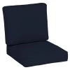Home Decorators Collection 24 in. x 20 in. Sunbrella Premium Foam Firm 2-Piece Deep Seating Outdoor Lounge Chair Cushion in Canvas Navy -Home Decorators Soldes home decorators collection lounge chair cushions am13f41b d9d1 64 1000