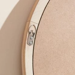 Home Decorators Collection Medium Round Brown Natural Wood Transitional Accent Mirror (24 in. Diameter) -Home Decorators Soldes home decorators collection make your house a home h5 mh 249 a0 1000