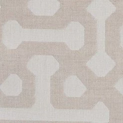 Home Decorators Collection Camden 10 ft. x 6 ft. Aluminum Patio Umbrella in Fretwork Flax -Home Decorators Soldes home decorators collection market umbrellas yjauc 171sqf 1d 1000