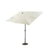 Home Decorators Collection Camden 10 ft. x 6 ft. Aluminum Patio Umbrella in Fretwork Flax -Home Decorators Soldes home decorators collection market umbrellas yjauc 171sqf 64 1000
