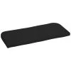 Home Decorators Collection 42 x 18 Sunbrella Canvas Black Outdoor Bench Cushion -Home Decorators Soldes home decorators collection outdoor bench cushions ah1n995b d9d1 64 1000