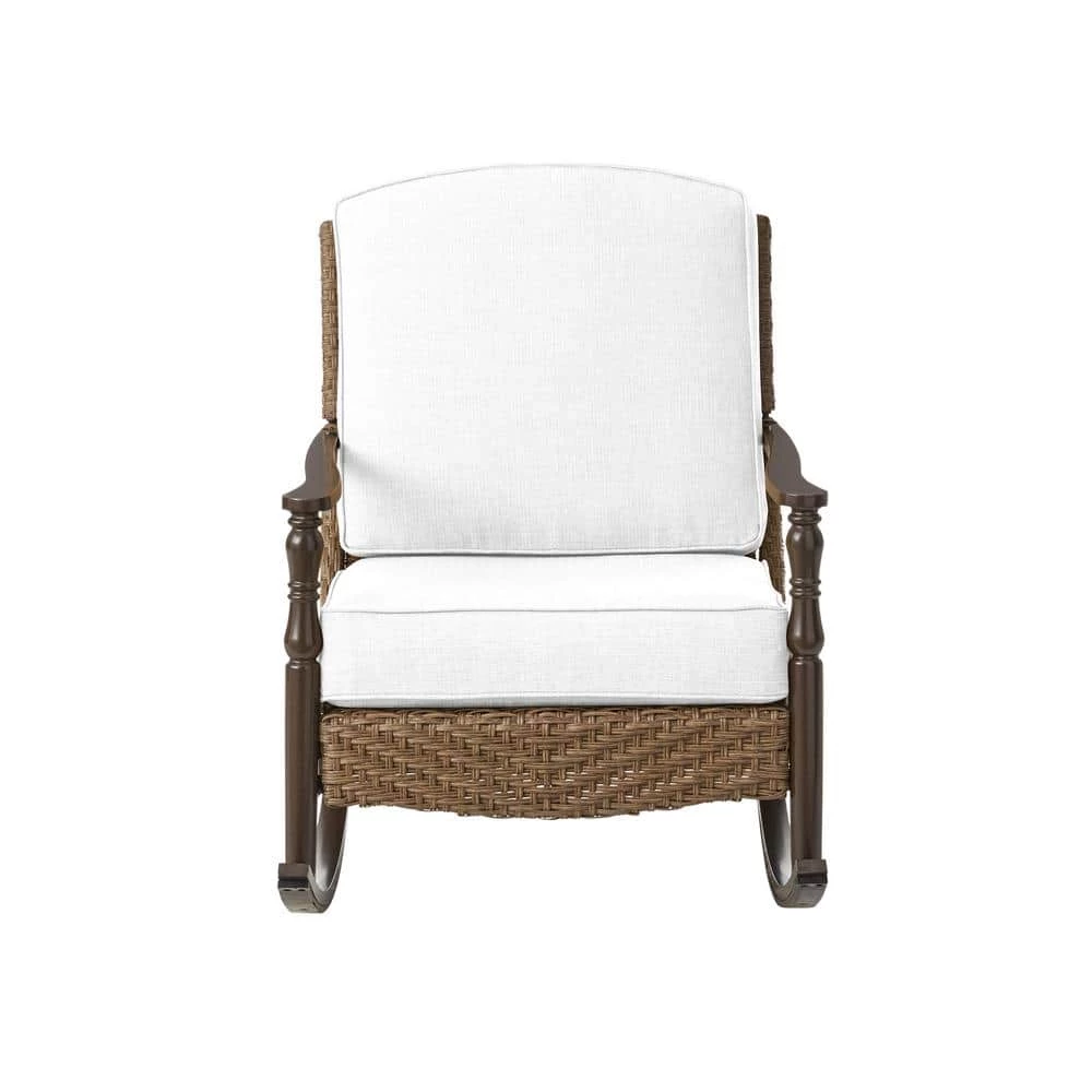 Home Decorators Collection Bolingbrook Wicker Outdoor Rocking Chair with Bare Cushions 8 Home Decorators Collection Bolingbrook Wicker Outdoor Rocking Chair with Bare Cushions - Image 6