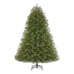 Home Decorators Collection 7.5 ft. Brookside Fraser Fir LED Pre-Lit Artificial Christmas Tree with 900 Color Changing M5 Lights and Memory Wire