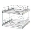 Home Decorators Collection 20 in. Double Tier Wire Pull-Out Basket -Home Decorators Soldes home decorators collection pull out cabinet drawers hdr dbmub 20 ch 64 1000