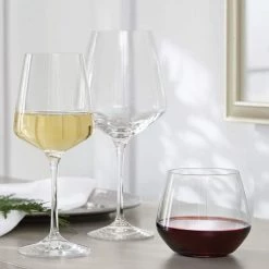 Home Decorators Collection Genoa 26.5 oz. Lead-Free Crystal Red Wine Glasses (Set of 4) 18 Home Decorators Collection Genoa 26.5 oz. Lead-Free Crystal Red Wine Glasses (Set of 4) -Home Decorators Soldes home decorators collection red wine glasses 253510 1d 1000