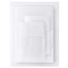 Home Decorators Collection 400 Thread Count Performance Cotton Sateen 4-Piece Queen Sheet Set in White -Home Decorators Soldes home decorators collection sheet sets 400tc sheet ss qn white 64 1000