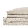 Home Decorators Collection 300 Thread Count Cotton Sateen Emma Khaki Floral 4-Piece Queen Sheet Set -Home Decorators Soldes home decorators collection sheet sets qn ema khki 64 1000