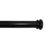 Home Decorators Collection 72 in. - 144 in. Mix and Match Telescoping 1 in. Single Curtain Rod in Matte Black -Home Decorators Soldes home decorators collection single curtain rods amb144fohj07 64 1000