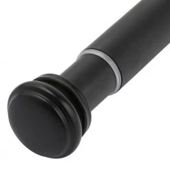 Home Decorators Collection 36 in. - 72 in. Mix and Match Telescoping 1 in. Single Curtain Rod in Matte Black -Home Decorators Soldes home decorators collection single curtain rods amb72fohj07 66 1000