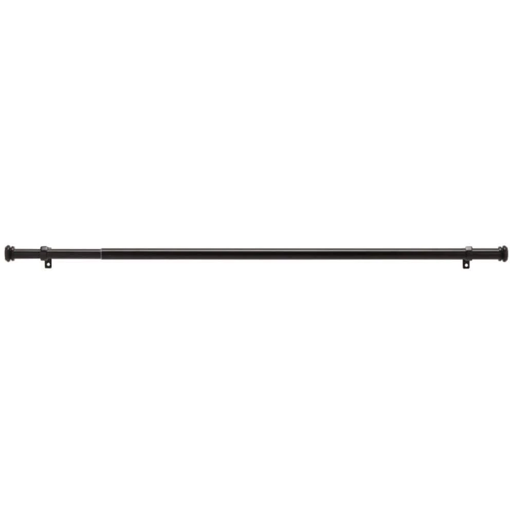 Home Decorators Collection 72 in. - 144 in. Mix and Match Telescoping 1 in. Single Curtain Rod in Oil-Rubbed Bronze 8 Home Decorators Collection 72 in. - 144 in. Mix and Match Telescoping 1 in. Single Curtain Rod in Oil-Rubbed Bronze - Image 6