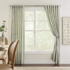 Home Decorators Collection 72 in. - 144 in. Mix and Match Telescoping 1 in. Single Curtain Rod in Brushed Nickel -Home Decorators Soldes home decorators collection single curtain rods u bn144fohj07 40 1000