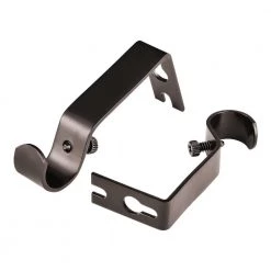 Home Decorators Collection 72 in. - 144 in. Telescoping 1 in. Single Curtain Rod Kit in Oil Rubbed Bronze with Brown Marble Ball Finial -Home Decorators Soldes home decorators collection single curtain rods uorb144f1506k07 a0 1000