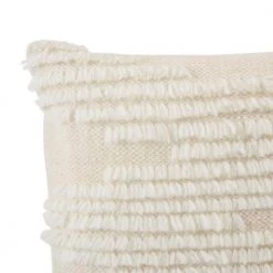 Home Decorators Collection Cream Fringe Textured 18 in. x 18 in. Square Decorative Throw Pillow -Home Decorators Soldes home decorators collection throw pillows s00161045216 40 1000