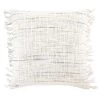 Home Decorators Collection White Stripe 18 in. x 18 in. Square Decorative Throw Pillow with Tassels -Home Decorators Soldes home decorators collection throw pillows s00161061272 64 1000