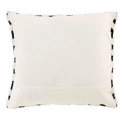 Home Decorators Collection Black and Ivory Geometric Diamond Textured Shag 18 in. x 18 in. Square Decorative Throw Pillow -Home Decorators Soldes home decorators collection throw pillows s00161061278 1d 1000