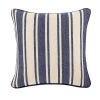 Home Decorators Collection Navy Stripe Piped-Edge 18 in. x 18 in. Square Decorative Throw Pillow -Home Decorators Soldes home decorators collection throw pillows s00161061284 64 1000