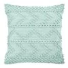 Home Decorators Collection Seafoam Blue Herringbone Woven Textured 18 in. x 18 in. Square Decorative Throw Pillow -Home Decorators Soldes home decorators collection throw pillows s00161061291 64 1000