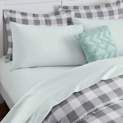 Home Decorators Collection Seafoam Blue Herringbone Woven Textured 18 in. x 18 in. Square Decorative Throw Pillow -Home Decorators Soldes home decorators collection throw pillows s00161061291 e1 1000