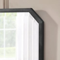 Home Decorators Collection Medium Octagonal Silver Beveled Glass Classic Accent Mirror (36 in. H x 24 in. W) -Home Decorators Soldes home decorators collection wall mirrors 13375 1d 1000