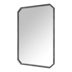 Home Decorators Collection Medium Octagonal Silver Beveled Glass Classic Accent Mirror (36 in. H x 24 in. W) -Home Decorators Soldes home decorators collection wall mirrors 13375 66 1000