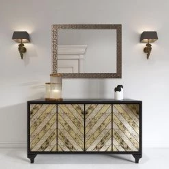 Home Decorators Collection 21.5 in. x 27 in. Brown Classic Rectangle Frame Vanity Mirror -Home Decorators Soldes home decorators collection wall mirrors 1445 zp 935 31 1000