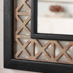 Home Decorators Collection Large Rectangle Multi-Colored Antiqued Classic Accent Mirror (41 in. H x 29 in. W) -Home Decorators Soldes home decorators collection wall mirrors 18mje2036 1d 1000