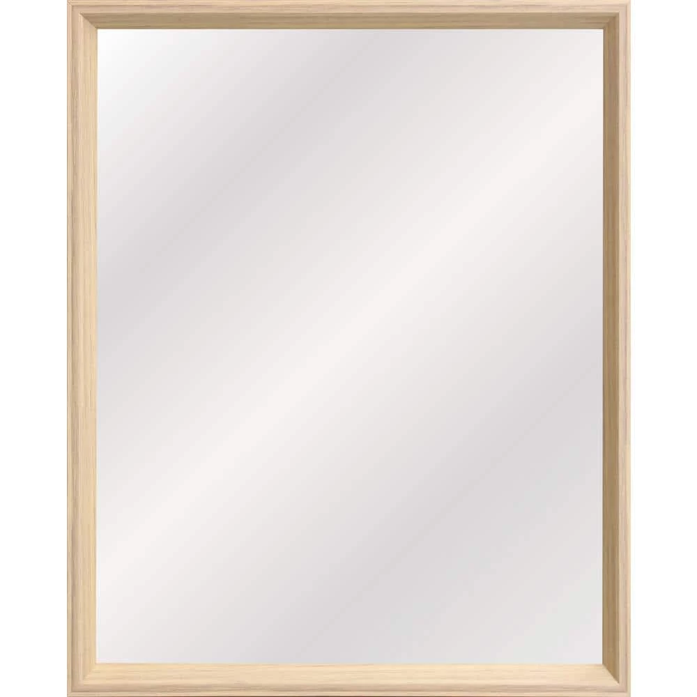 Home Decorators Collection 19.4 in. x 25.4 in. Light Brown Classic Rectangle Framed Vanity Mirror 3 Home Decorators Collection 19.4 in. x 25.4 in. Light Brown Classic Rectangle Framed Vanity Mirror